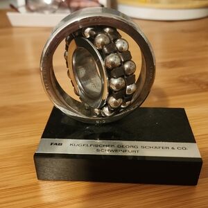 Unique Ball Bearings GERMAN PAPERWEIGHT CIRCA 1970s